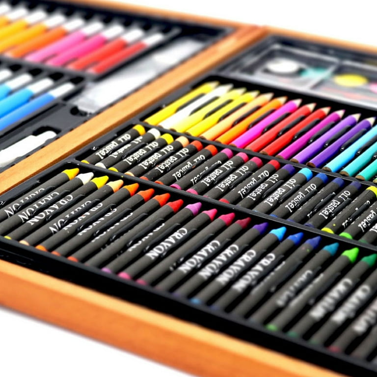 DINGYI 150 PCS Watercolor Marks Crayons Oil Pastels Pencils Painting –  AOOKMIYA