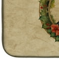 thumbnail image 4 of Carolines Treasures DAC2434DDM 21 x 14 in. Unisex Silky Terrier Christmas Flowers Dish Drying Mat, 4 of 5