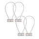 thumbnail image 1 of Paquete de 4 abrazaderas magnéticas para cortinas, soportes para cortinas con imanes, color gris, 1 of 5