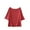 Red, variant on XuJwPNcy Sleep Shirts for Women Crew Neck Solid Color Lounge Pajamas Top Soft Ladies Short Sleeve Pajama Shirt Sleepwear