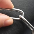 thumbnail image 2 of Cadenas de seguridad Bytiyar, 50 cm, acero inoxidable, 4 mm de grosor (2 unidades), 2 of 7