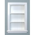 thumbnail image 2 of 14x24 White Aiden Wall Niche by Fox Hollow Furnishings, 2 of 2