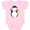 AD-Pink, variant on Penguin Boys or Girls Baby Bodysuit