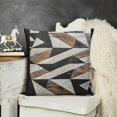 thumbnail image 2 of Urban Tribal - Concrete and Wood Decorative Pillow Covers Cozy Soft Throw Pillowcase Square Couch Cushion Cover for Home Decor Sofa Living Room Bed Car, 2 of 5