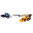 thumbnail image 2 of Remolque de juguete Kenworth W900 con retroexcavadora a escala 1:43, 2 of 4