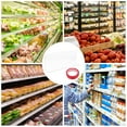 thumbnail image 2 of KAKOWELY Plastic Shelf Dividers for Supermarkets Transparent Premium Material for Stable Organization Racks 7.87 Inches,9.84"X2.76"X1.38", 2 of 5