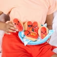 thumbnail image 4 of Emotional Support Hot Dogs, 5 Food Plush Toys with Carrying Basket Emotional Support Pals, Cute Summer Gifts, 4 of 10