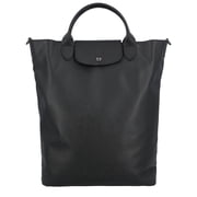 Longchamp Le Pliage Xtra Medium Leather Tote, Black