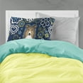 thumbnail image 2 of Carolines Treasures BB5093PILLOWCASE Blue Flowers Sheltie Fabric Standard Pillowcase Standard multicolor, 2 of 2