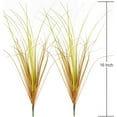 thumbnail image 3 of 20PCS Artificial Plants Outdoor,Artificial Shrubs Fake Tall Grass,Artificial Faux Greenery Stems,Fake Leaves Artificial Grass Plant Onion Grass UV Resistant for Indoor Decor (20, Green), 3 of 10