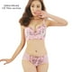 thumbnail image 1 of Sonducket - Sujetador con aros y realce de encaje con estampado para mujer Ropa interior rosado 40/90C, 1 of 1