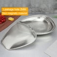 thumbnail image 3 of CSChome Vegetable Drain Colander Vegetable Drain Colander Fine Mesh Hole Hanging Dustpan Shape Heavy Duty Quick Drainage Fruits Rice Bean Washing Basket Kitchen, 3 of 7