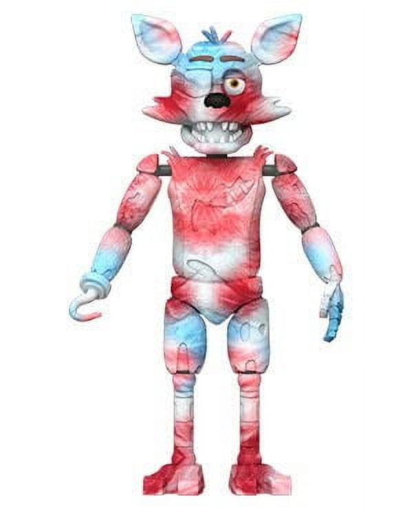Funko Five Nights at Freddy's Tie-Dye Action Figures Set of 4 (Foxy, Chica, Freddy, Bonnie)