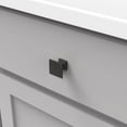 thumbnail image 7 of Hickory Hardware P3028 Studio 1-1/4" Square Cabinet Knob - Bronze, 7 of 7