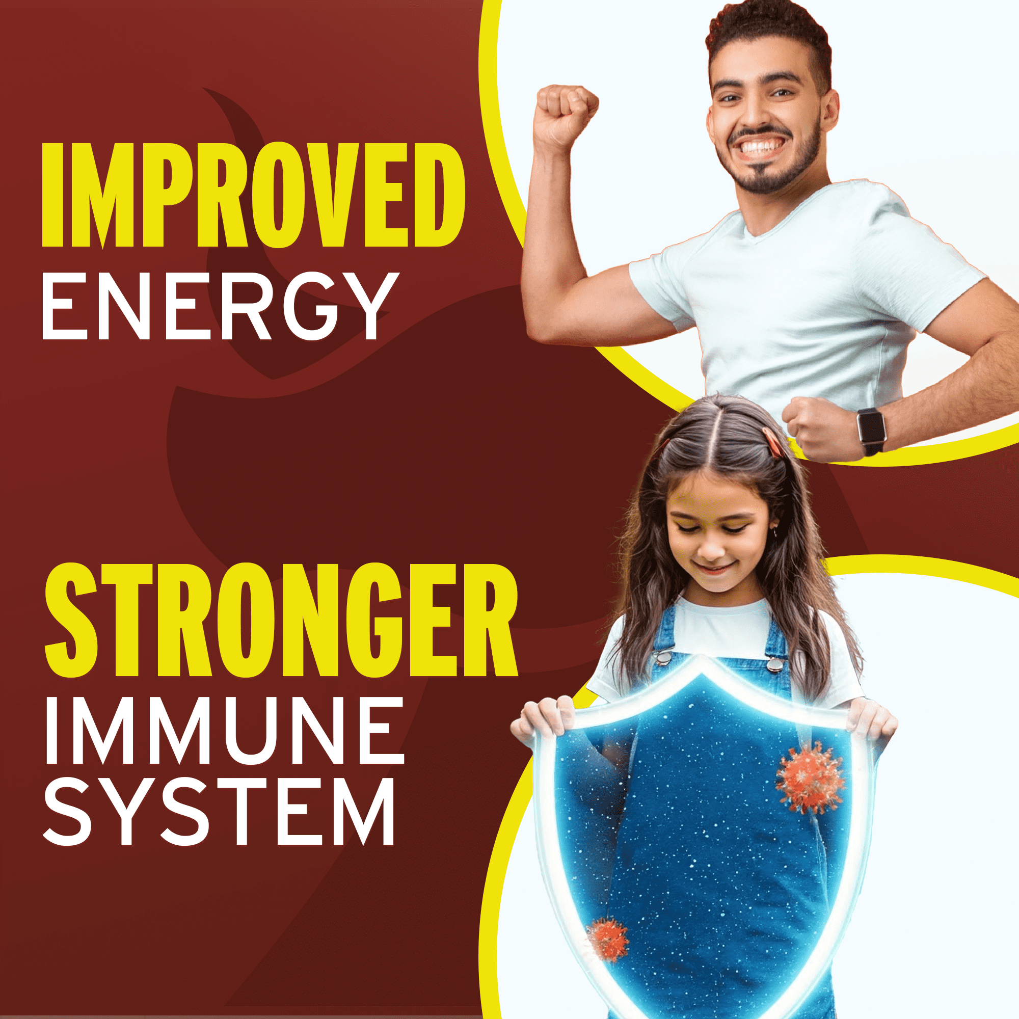 Vino Carne Hierro Liquid Iron Supplement with Vitamins for Energy and Red Blood Cell Support, 16 fl oz, 2-pack