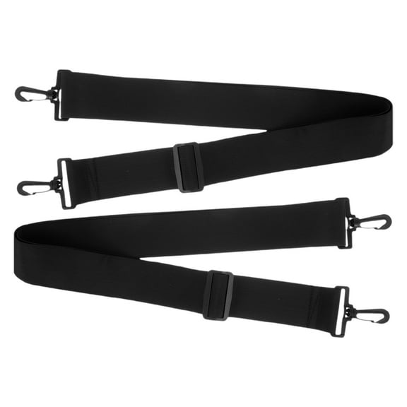 HEMOTON 2pcs Adjustable Crossbody Bag Strap Replacements for Handbags Wide Shoulder Straps for Women Detachable Purse Straps with Hooks