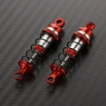 thumbnail image 2 of Baohd Aluminum Alloy 1/16 Front Shock Absorber For Mini-B Mini-T OFF-Road 2pcs RC Car Accessories Replacement Parts Red, 2 of 5