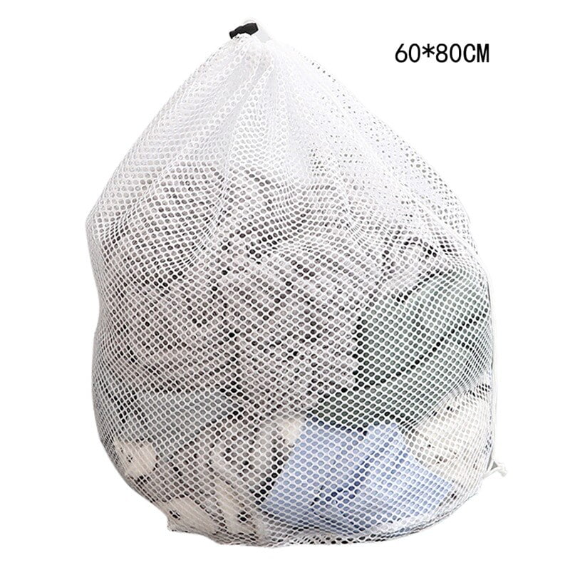 Practical Large Washing Net Bags, Durable Fine Mesh Laundry Bag With