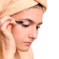 thumbnail image 2 of 10 brochas desechables de doble punta para sombras de ojos, aplicadores de maquillaje ovalados con punta de esponja (negro), 2 of 7