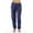 Navy Weave, variant on Just Love Women's Velour Plush Jogger Pants - Soft and Cozy Lounge (Black, 2X Plus, Regular)