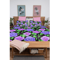 thumbnail image 3 of Cottagecore Housse de Couette en Microfibre Rose Bleue, 3 of 7