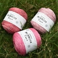 thumbnail image 3 of Coofit Ribbon Yarn Multi-purpose Glitter Handmade Knitting Yarn Crochet Yarn for Crafts, 3 of 9