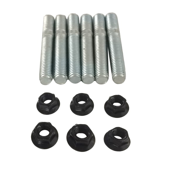 Front Exhaust Flange Stud and Nut Kit for 1991-2012 Chevy GMC Sierra Suburban Workhorse 15096144