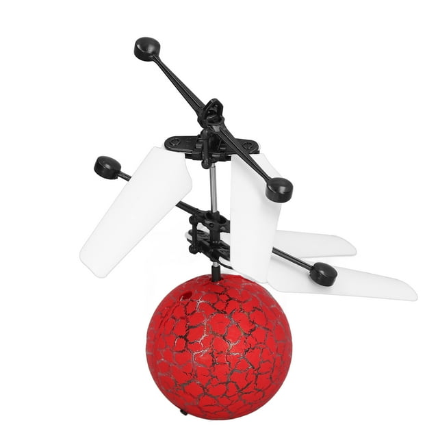 Jouet Volant Usb Balle Intelligente Charge Usb Lumière LED Cool Lame de Vent Résistante Jouet Volant Interactif pour Enfants Intérieur Extérieur