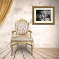 thumbnail image 3 of Gottlieb, William 14x12 Gold Ornate Wood Framed with Double Matting Museum Art Print Titled - Portrait of Franc Williams-Harold Baker-and Cat Anderson, 3 of 4