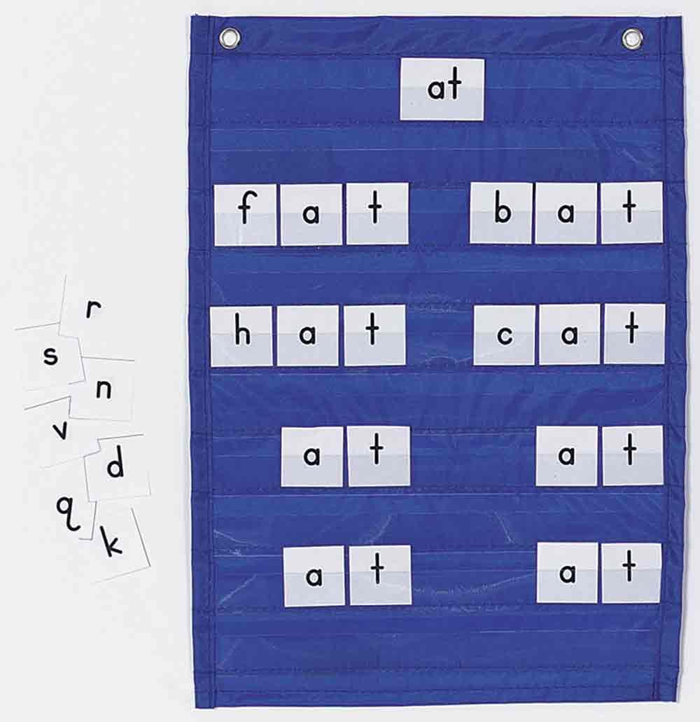 Desktop Vertical Pocket Chart