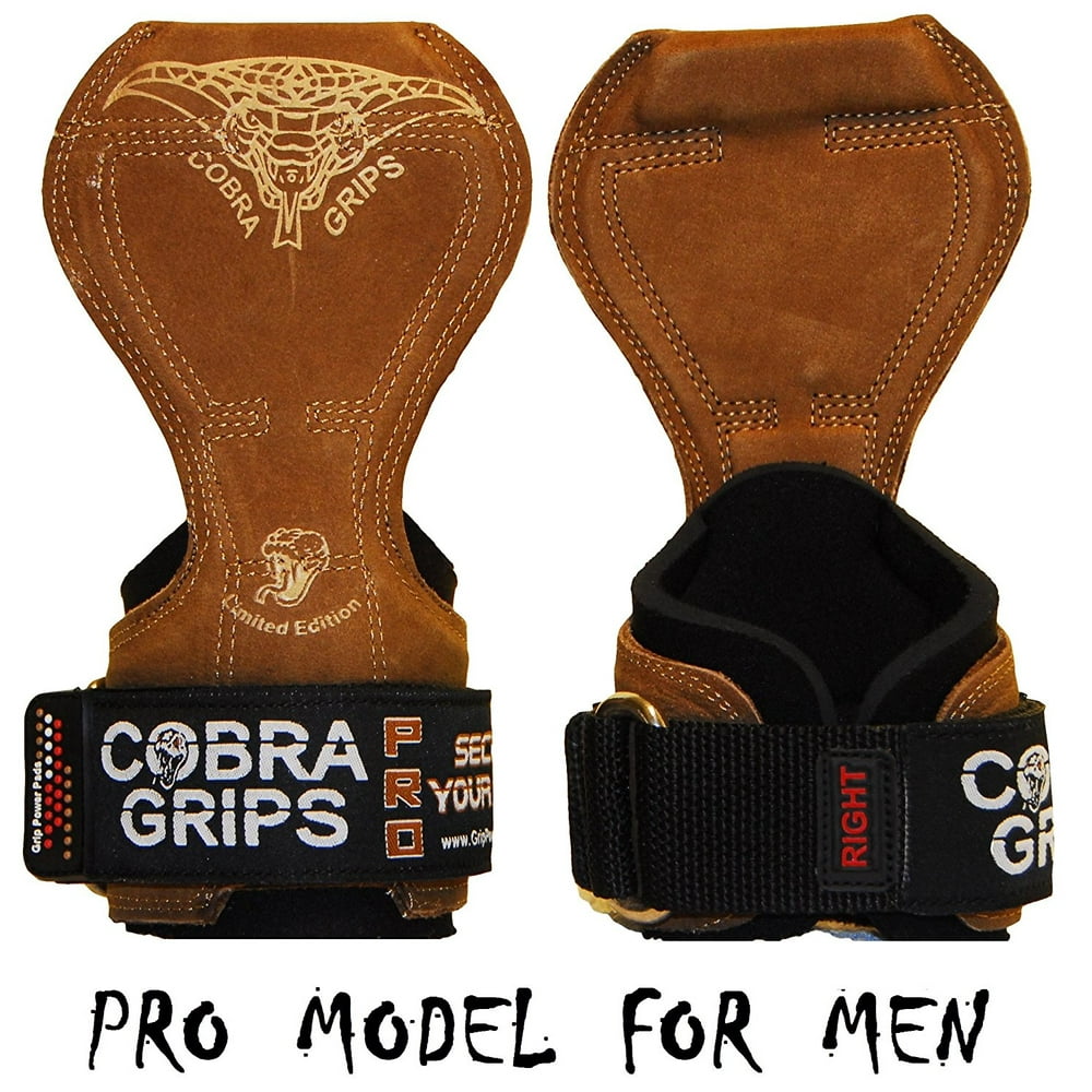 Cobra Grips PRO Weight Lifting Gloves Heavy Duty Straps Alternative