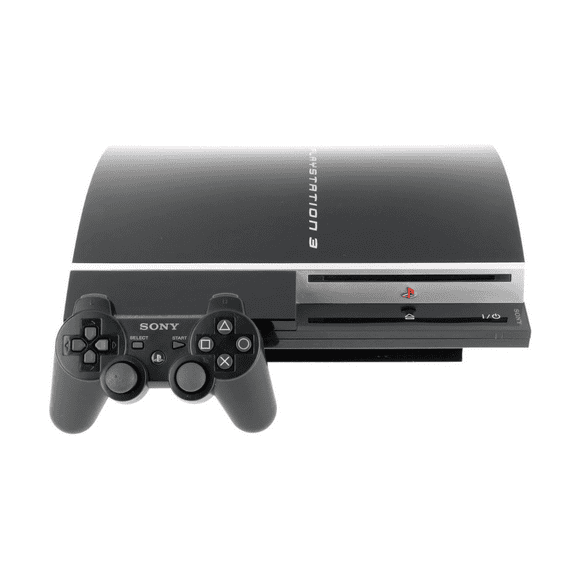 Sony - PlayStation 3 Fat 40GB PS3 Juegos Consola - Negro (Reacondicionado)