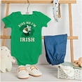 thumbnail image 3 of Popeye Kiss Me Im Irish St Paddys Day Romper Boys or Girls Infant Baby Brisco Brands 12M, 3 of 7