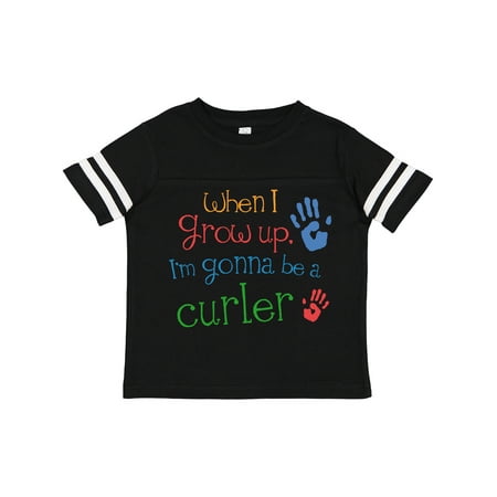 

Inktastic Future Curler Kids Curling Gift Toddler Boy or Toddler Girl T-Shirt