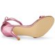 thumbnail image 5 of Sandalias Con Cordones Y Punta Abierta Tacón De Aguja Allegra K Rosa claro 38, 5 of 6