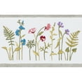 thumbnail image 3 of Authentic Hotel and Spa  Grey Turkish Cotton Wildflowers Embroidered 4 piece Towel Set, 3 of 4