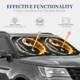 thumbnail image 4 of Easygdp Yin Yang for 2 PCS Foldable Car Sun Shade Front Windshield Sun Protection Cover for Car, SUV, Truck-Medium, 4 of 6