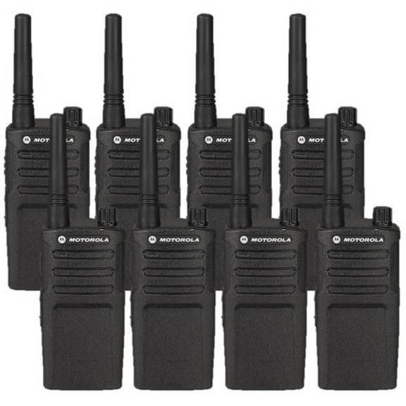 Motorola RMU2040 8 Pack Radio Bundle