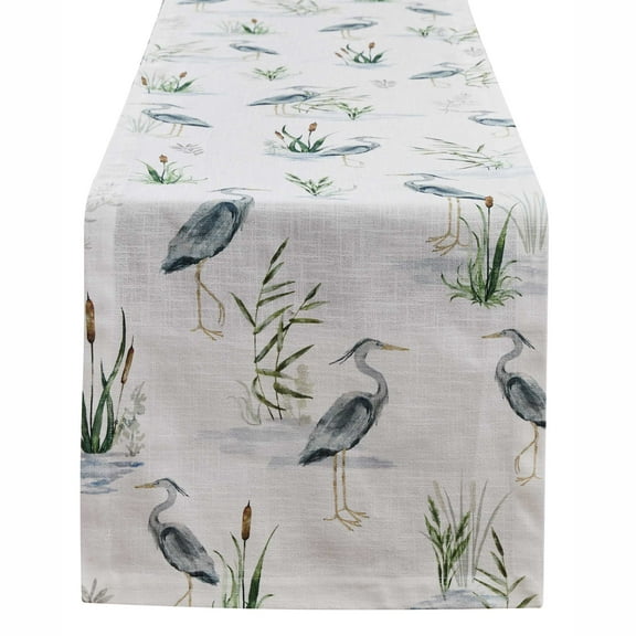 Split P Blue Heron Table Runner 15" X 72"