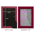 thumbnail image 4 of City Map of Chicago -Framed Print w/glass-Cherry Red, 4 of 8