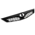 thumbnail image 2 of PIT66 Front Upper Bumper Grille Guard Matte Mesh Front Mesh Cover Fit for 2012-2014 Toyota Camry SE XSE Black 5310106340C0, TO1200354, 2 of 9