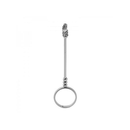 

MarinaVida Adjustable Portable Smoking Metal Ring Holder Clamp Finger Hand