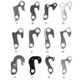 thumbnail image 1 of Portable Bike Rear Hanger Aluminum Alloy 1 5 Bicycle Tail Hook Bike Convertor Adapter, 001, 1 of 9