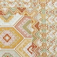 thumbnail image 2 of Alise Rugs Alfresco Nautical & Coastal Geometric Reversible Indoor/Outdoor Area Rug 7'11'' x 10'3'' - Orange/Cream, 2 of 5