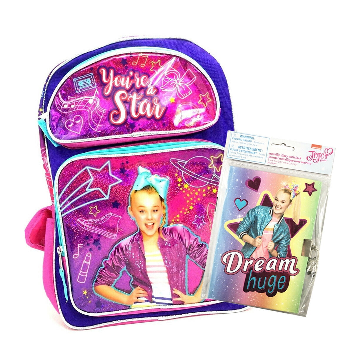 jojo siwa book bags at walmart