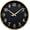 Black Gold, variant on 8 Inch Wall Clock Battery Operated Silent Non Ticking Green Modern Green Gold,8 inch