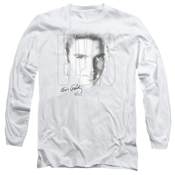 Elvis Presley - Blue Eyes - Long Sleeve Shirt - Medium