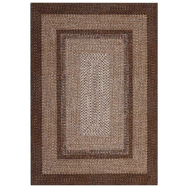 Rugs for Living Room,Rug Imitation Braided Large Area Rug,Washable Area Rug,Modern Rugs for Bedroom,Non-Slip Throw Rugs Stain Resistant Carpet,for Office Dining Room
