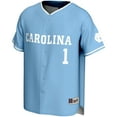 thumbnail image 2 of Men's GameDay Greats #1 Carolina Blue North Carolina Tar Heels Lightweight Baseball Jersey, 2 of 4