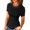 D701/Black, variant on Afdoent Womens T Shirts Fashion Slim Fit Ribbed Crew Neck Short Sleeve Top For Layering Tee Shirts Casual Vacation Clothes